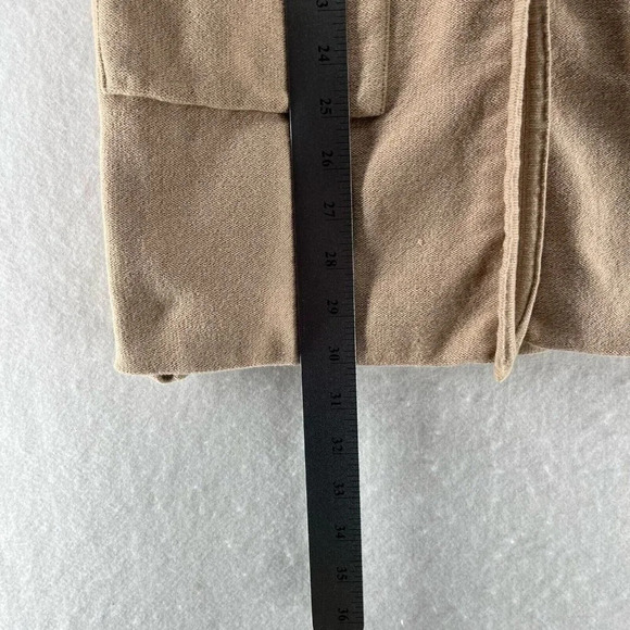 Antonio Pernas Cardigan Womens Size S Duster Button Front Long Sleeve Beige - Picture 10 of 11